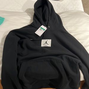 Jordan Black Hoodie- XL - New Never Worn